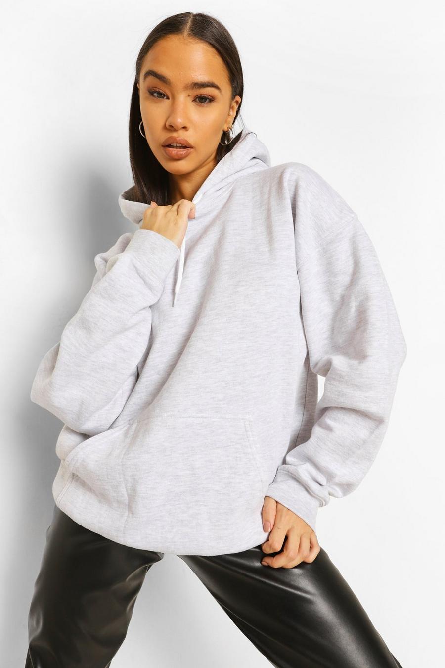 Ash Grey Hoodie | boohoo USA Ash Grey Hoodie | boohoo USA